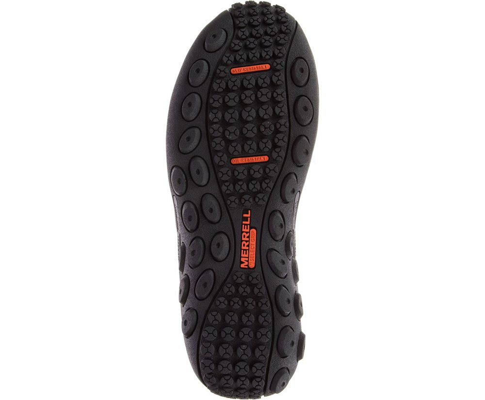 Merrell Slip Ons Black - Jungle Moc ESD Comp Toe Work - Womens 64EPVXJGC